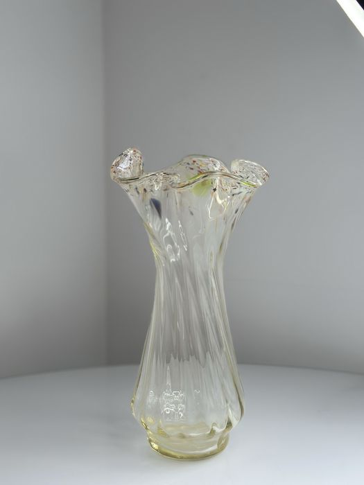 Вазы винтаж стекло посуда ретро