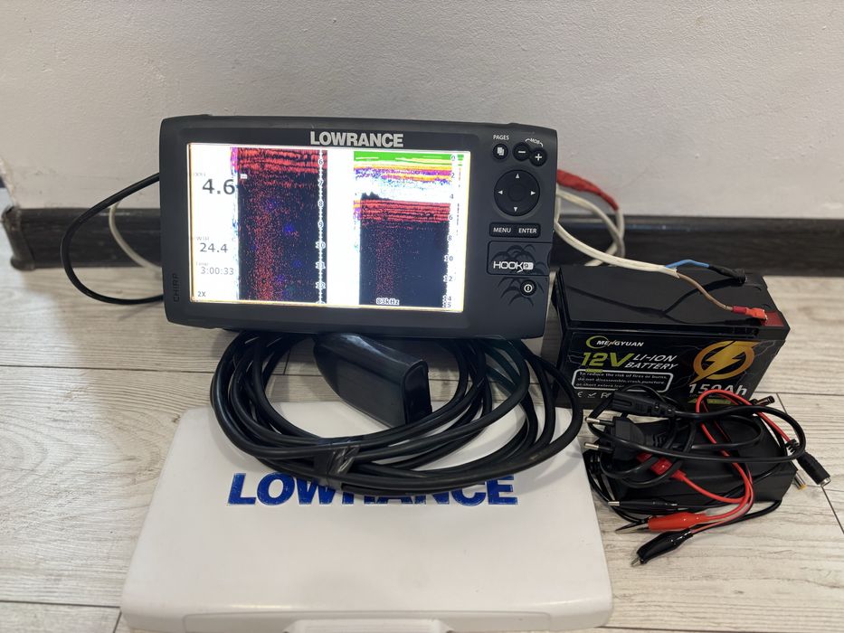 Sonar Lowrance hook 9