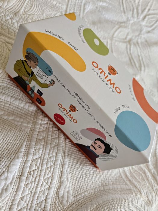 Настолна игра Otimo: Science memory game.