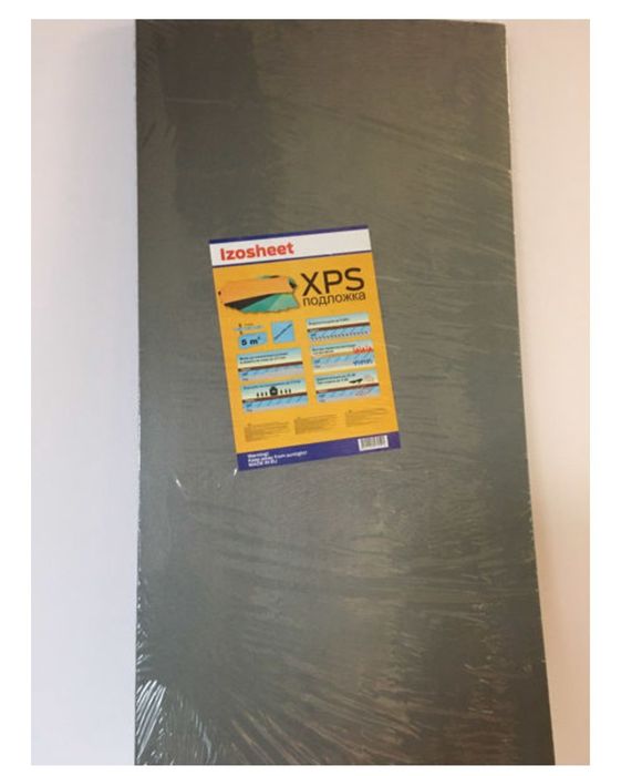XPS подложка 3 мм за паркет 5м2 в пакет, 5 опаковки не отваряни