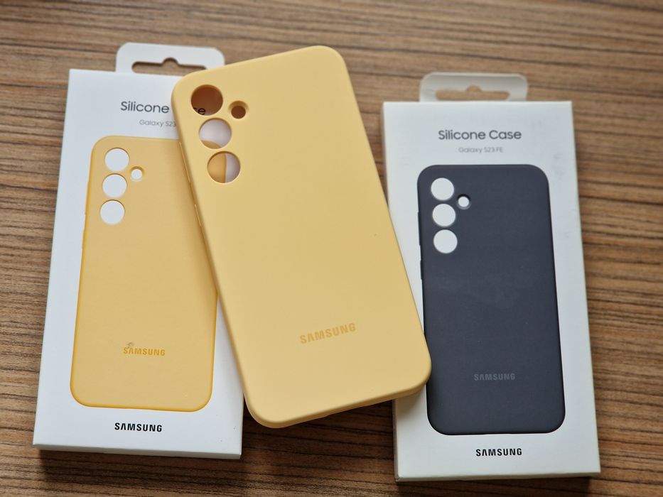 Husa Silicon Originala Samsung Galaxy S23 FE Noua!Eleganta