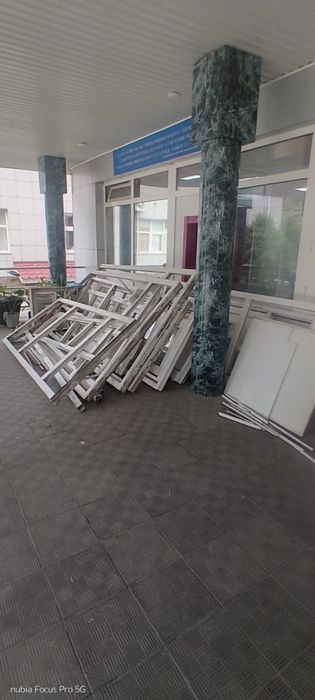 Прием бу пластик окна обрезь профиль пвх