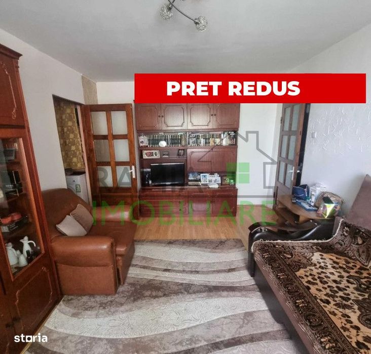 Apartament 2 camere, parter, balcon generos, mobilat complet – Carti