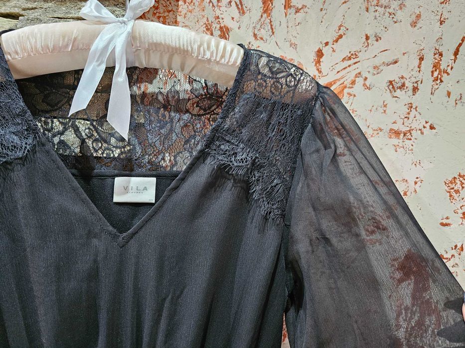 Черна къса рокля VILA