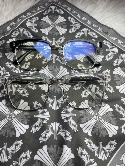 chrome hearts anti blue light glasses очила
