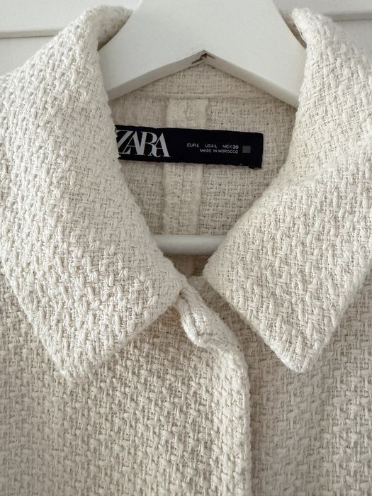 Сако ZARA - екрю, размер L