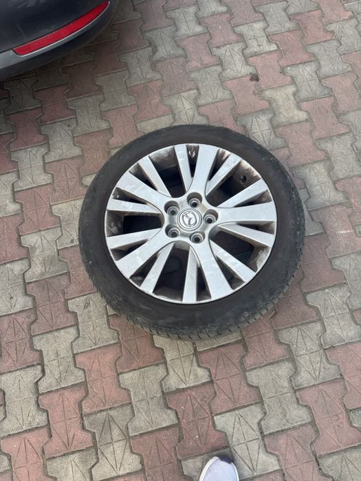 Jante originale Mazda R17 + anvelope 215/50 R17