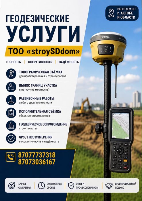 Вынос границ учестка, Исполнительная сьемка