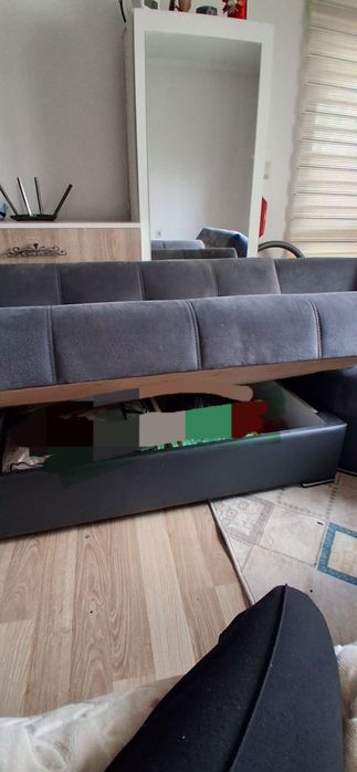 Голям ъглов диван