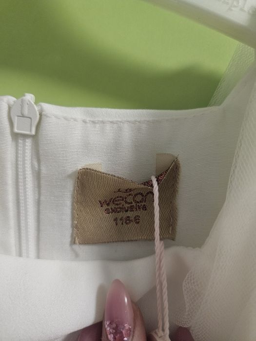 Нова официална детска детска рокля размер 5-6 години