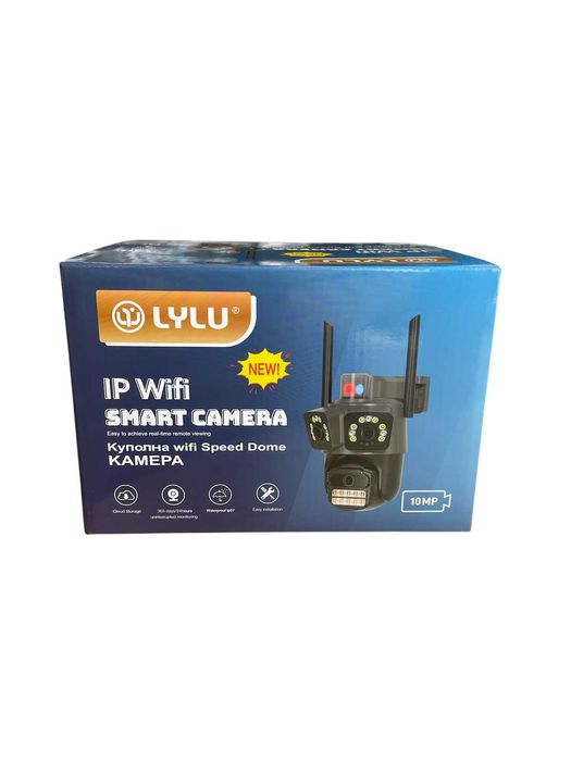 3008 ICSee Тройна (три обектива) външна WiFi камера с 28 диода 10MP