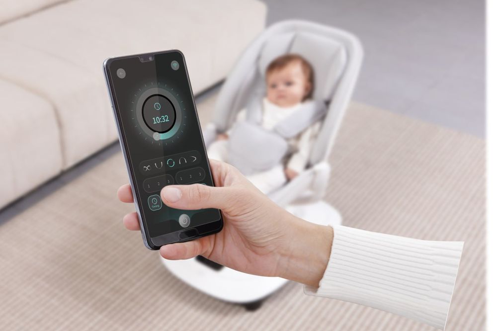 Mastela original elektron belanchak. Новый электронный шезлонг люлька