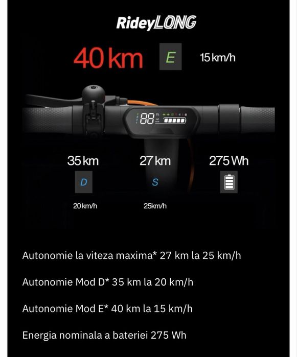Trotinetă Electrica Segway Ninebot 750W