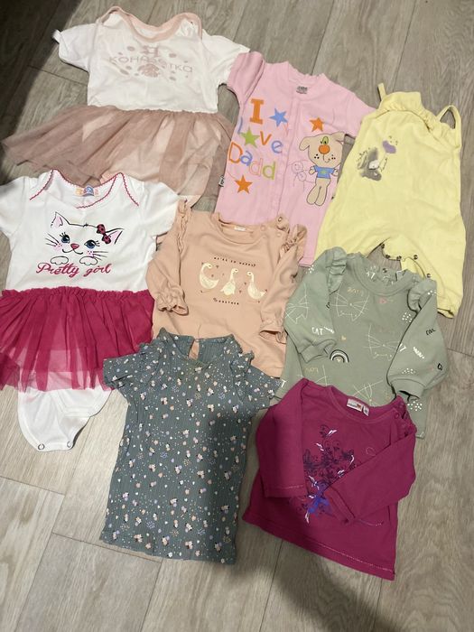 Вещи 0-6 мес на девочку