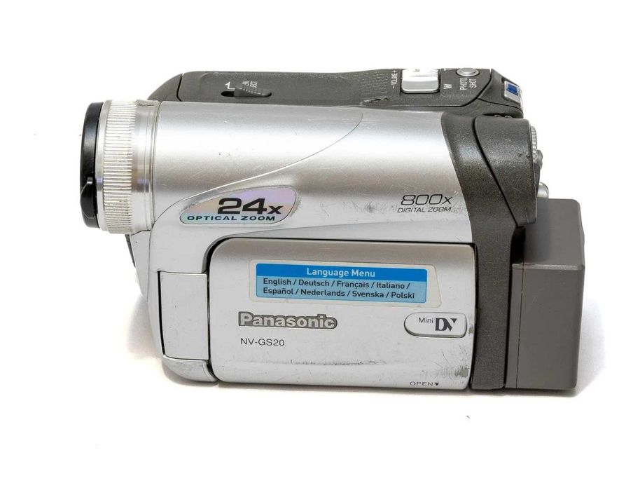 minidv casete video videocamera panasonic