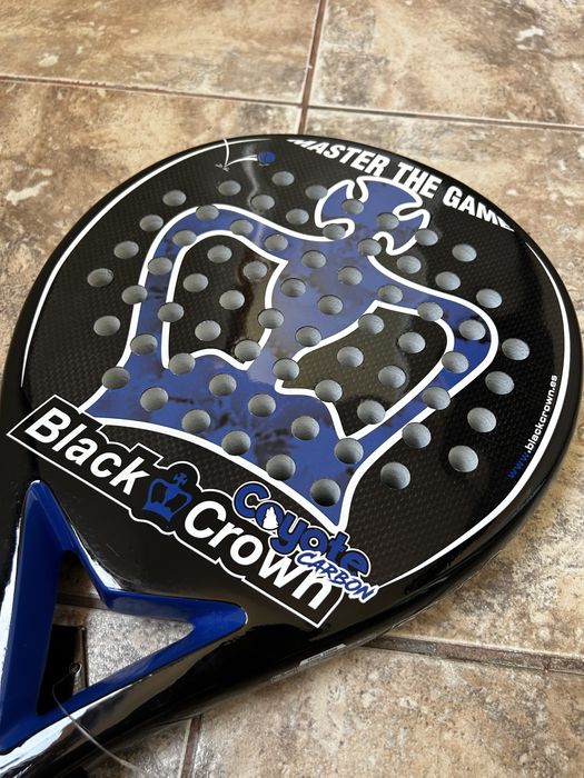 Paleta Padel Black Crown Coyote Carbon 3K - NOUA Sigilata