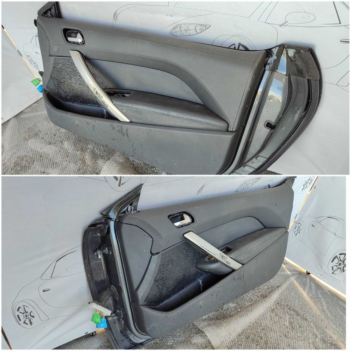Ușă Față Dreapta Peugeot RCZ Coupe Gri KTP - Vopsea Gri Shark 9002CP 2011 / [2010-2015] / (12D)
