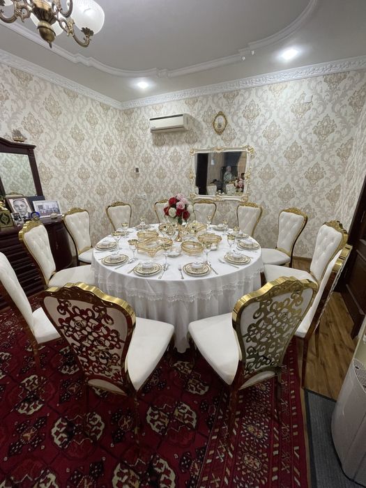 Прокат (Пракат) стол, стул, қозон, чиннилар, хонтахта, самовар