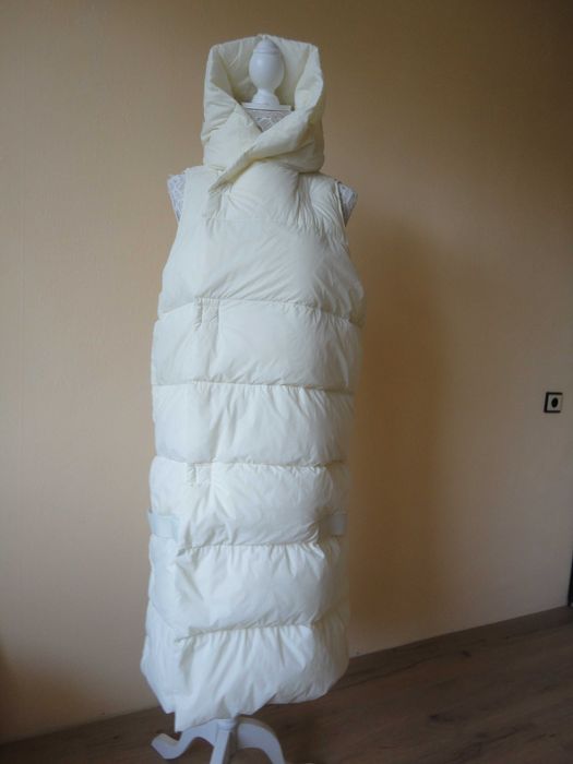 JNBY/L/дизайнерски дълъг пухен елек