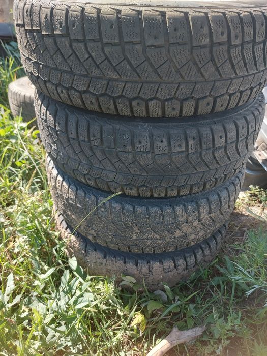 Продам литые диски с резиной 13