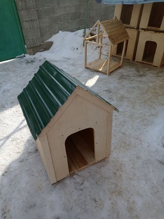 Будки для собак. За линией