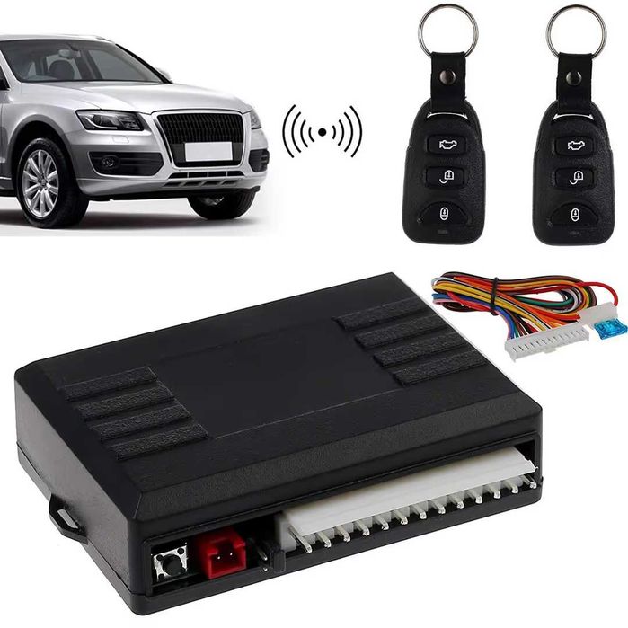 Telecomandă cheie auto pliabilă keyless închidere centralizată 2 mini emiţătoare