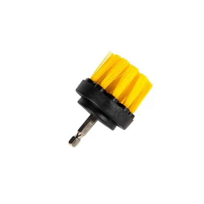 Set 4 perii de curatat cu adaptor pentru bormasina Detailing auto
