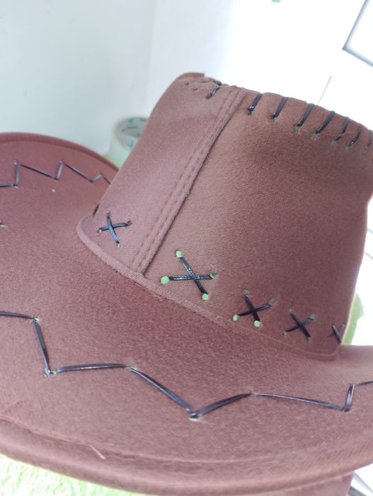 Palarie cowboy catifelat