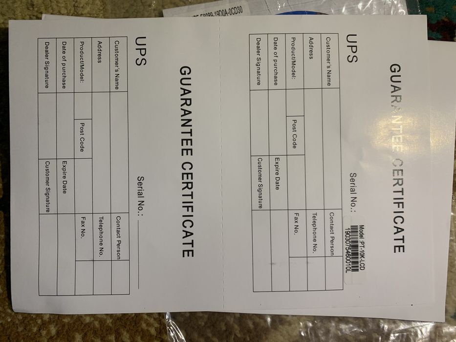 UPS Winterruptible Power Oysiem