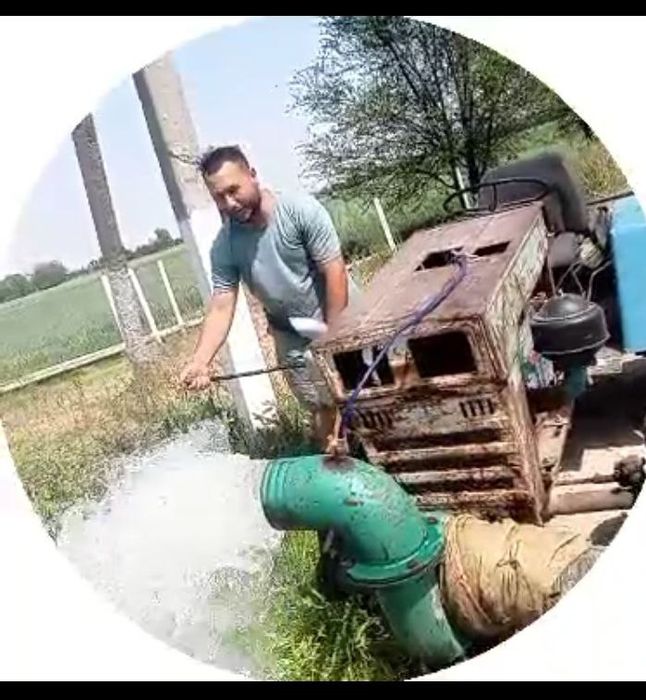 Traktor suv tortaydigan