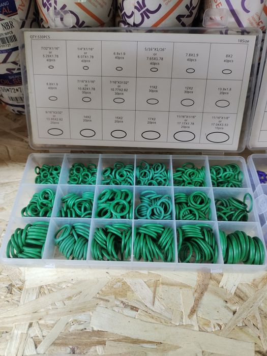 Уплотнительные кольца разных размеров