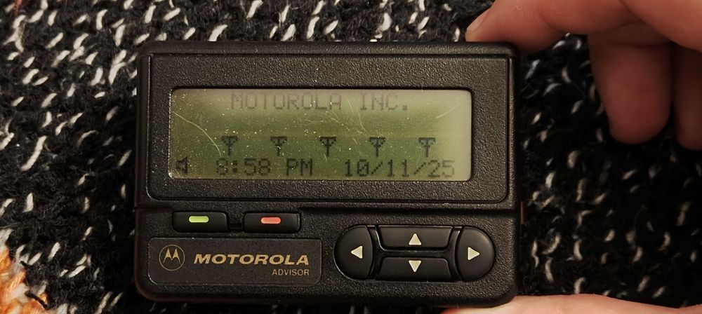 Motorola Advisor – оригинален ретро пейджър