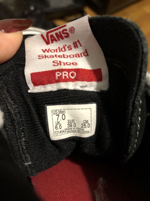 Vans sk8 hi pro marimea 39