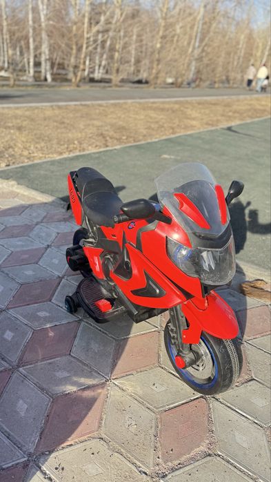 Детский электромобиль, мотоцикл
