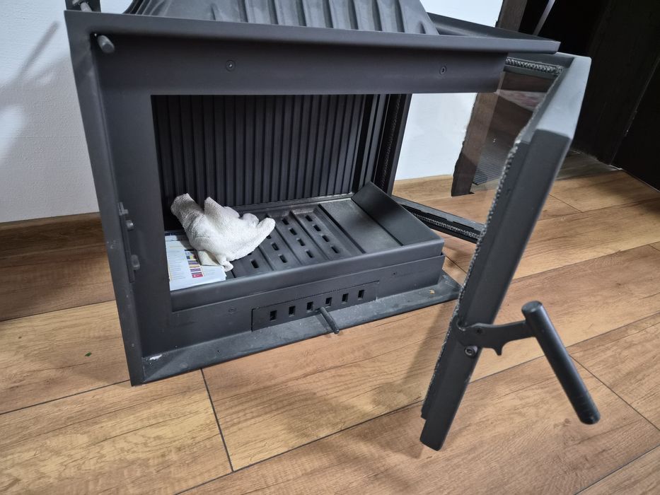 Ъглова камера за вгаждане(камина)