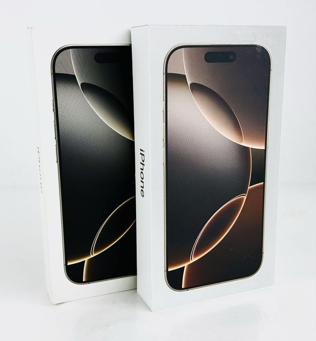 НОВ! Apple iPhone 16 Pro 128GB Desert Titanium Гаранция!