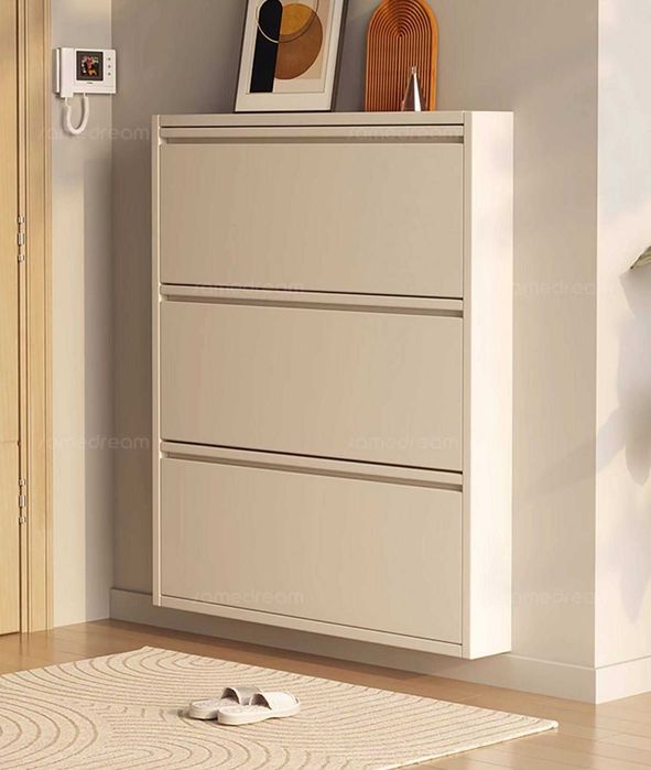 Коридорный настенный шкаф/ультратонкий/округлённые формы