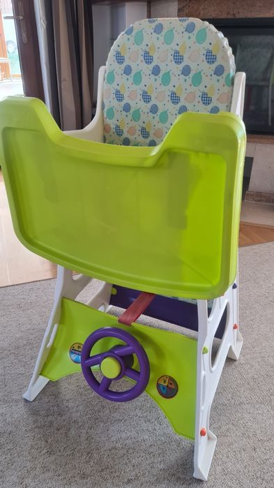 Scaun de luat masa copii 3 în 1