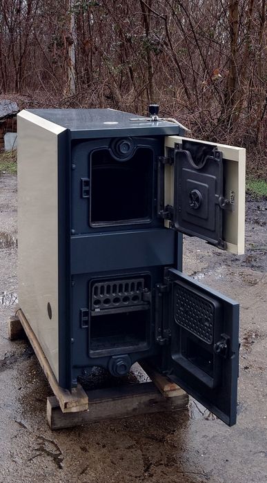 Чугунен котел на твърдо гориво Де Дитрих/ De Dietrich 44 kW