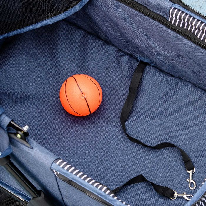 Количка за кучета PawHut 2 в 1, подвижна чанта за носене