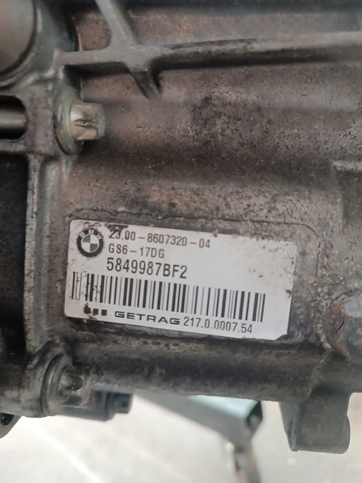 Ръчна скоростна кутия BMW тип GS6-17DG за F20 F21 F22 F23 F30 F31 F32