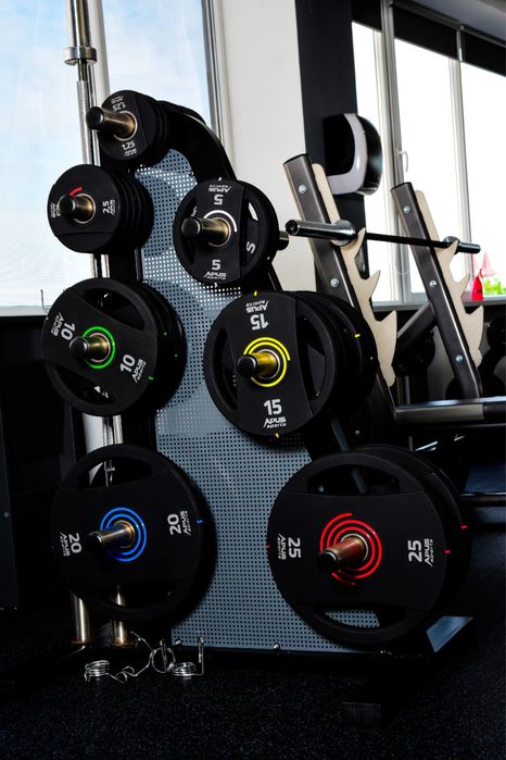 Gantere și discuri olimpice