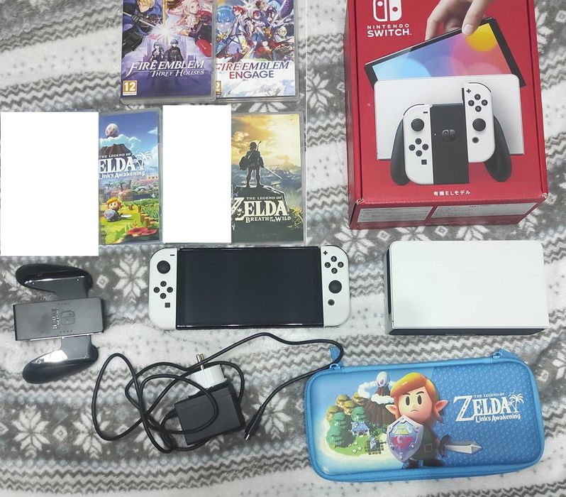 Продам игры для Nintendo Switch и NS OLED не прошитый