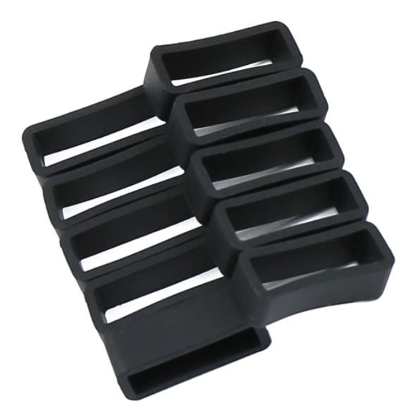 Set 4 gaici silicon ptr curele ceas 22 mm