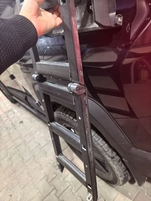 боковая лестница  на любой джип пойдет