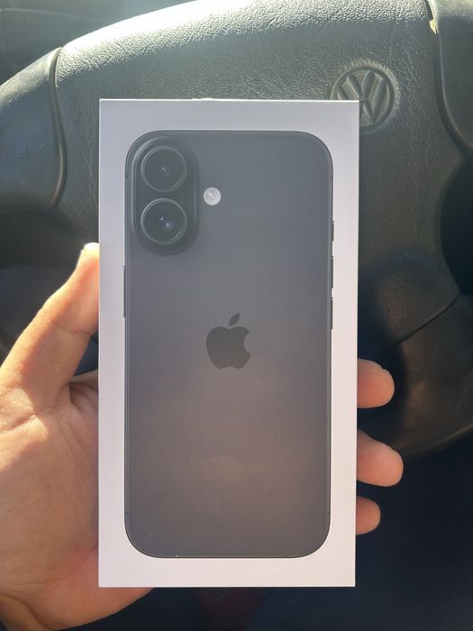 Iphone 16 черный, 128 гб