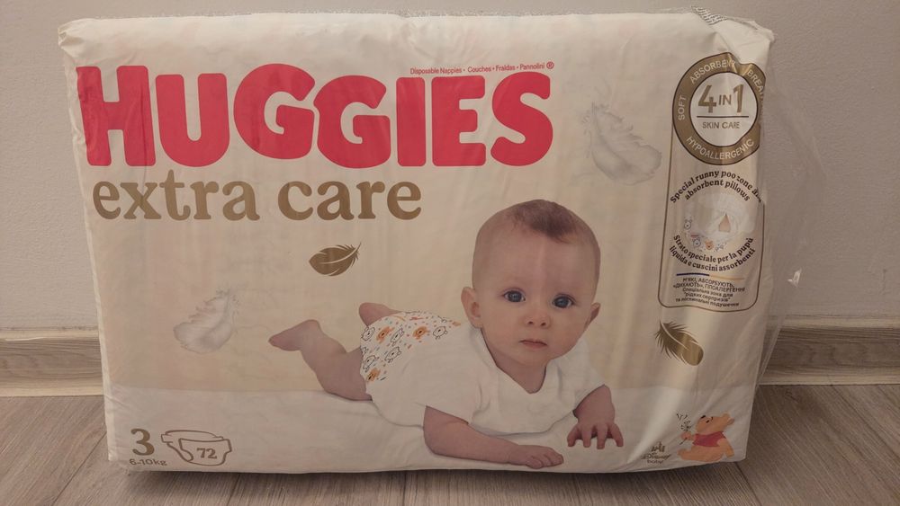 Huggies extra care nr. 3