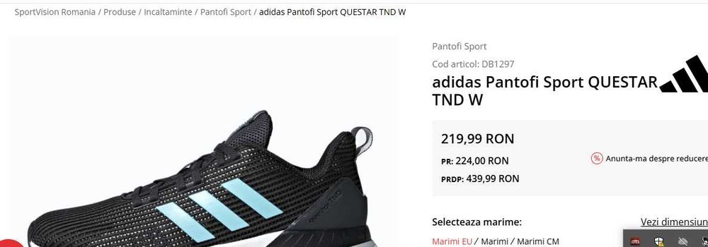 Adidasi Questar TND W