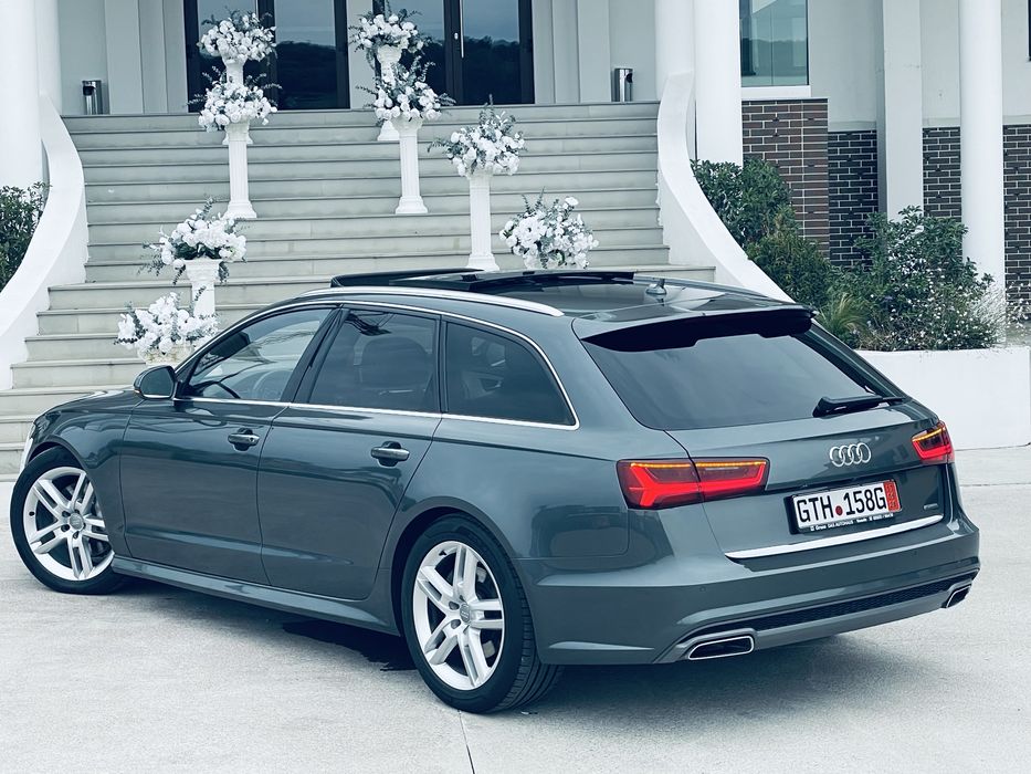 AUDI A6 3.0TDI 272CP 2017/03 EURO-6 S-Line Plus de fabrica *Panoramic-Faruri Full Matrix cu semnalizari dinamice-Distronic Plus-Extra FULL*Impecabil
