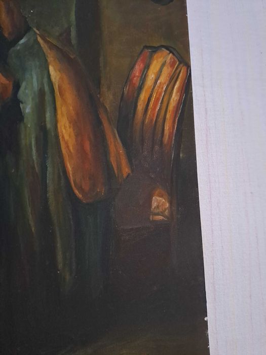 tablou pictura pe panza 50/60 cm semnat W Hampton